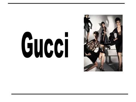 esentazione pawer point su gucci